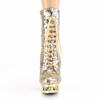 Pleaser - BLONDIER1020 Bottes de plateforme, Pole dance chaussures - Chaussures de pole dance - Couleur or Product image